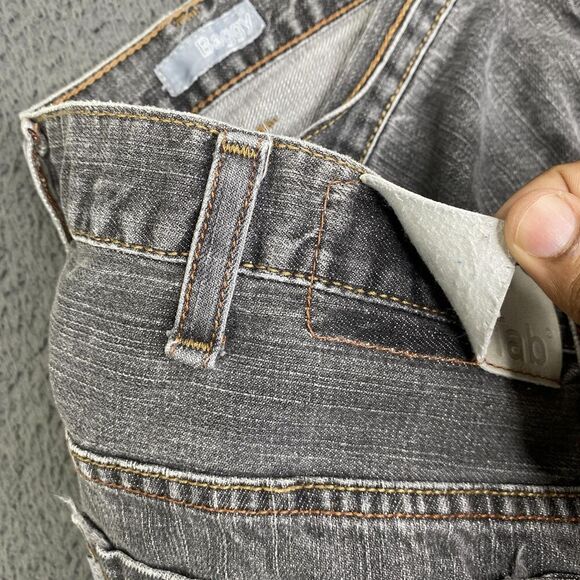 Vintage Levis SilverTab Jeans Mens 40x30 Gray Baggy Fit Distressed Y2k 90s Denim - Picture 6 of 16